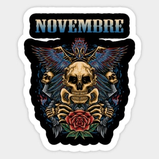 NOVEMBRE BAND Sticker